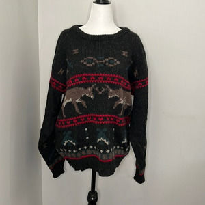 Vintage Woolrich Deer Sweater